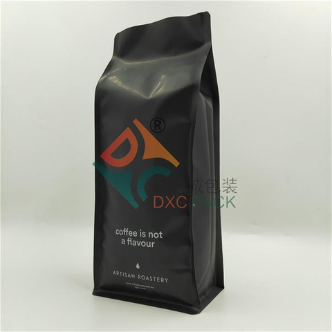 Fully Recyclable Box Bottom Coffee Bag